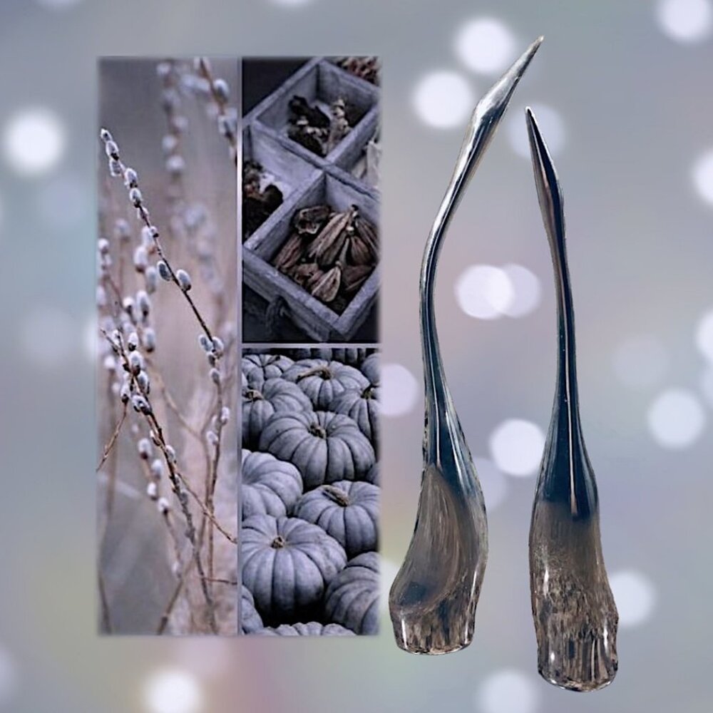 ⬇️PRICE DROP FOR CCO!⬇️ Vintage Hoselton recycled aluminum goose/crane figurines